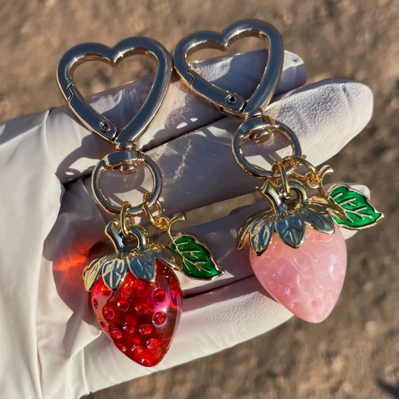 Strawberry Bag Charm
