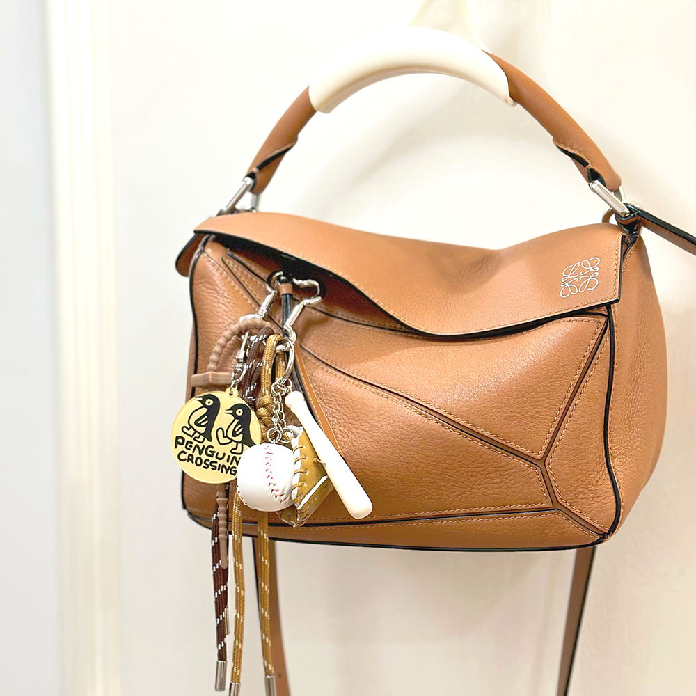 Baseball Glove Bag Charm