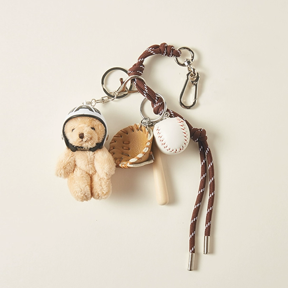 Baseball Glove Bag Charm