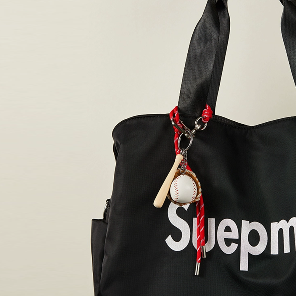 Baseball Glove Bag Charm