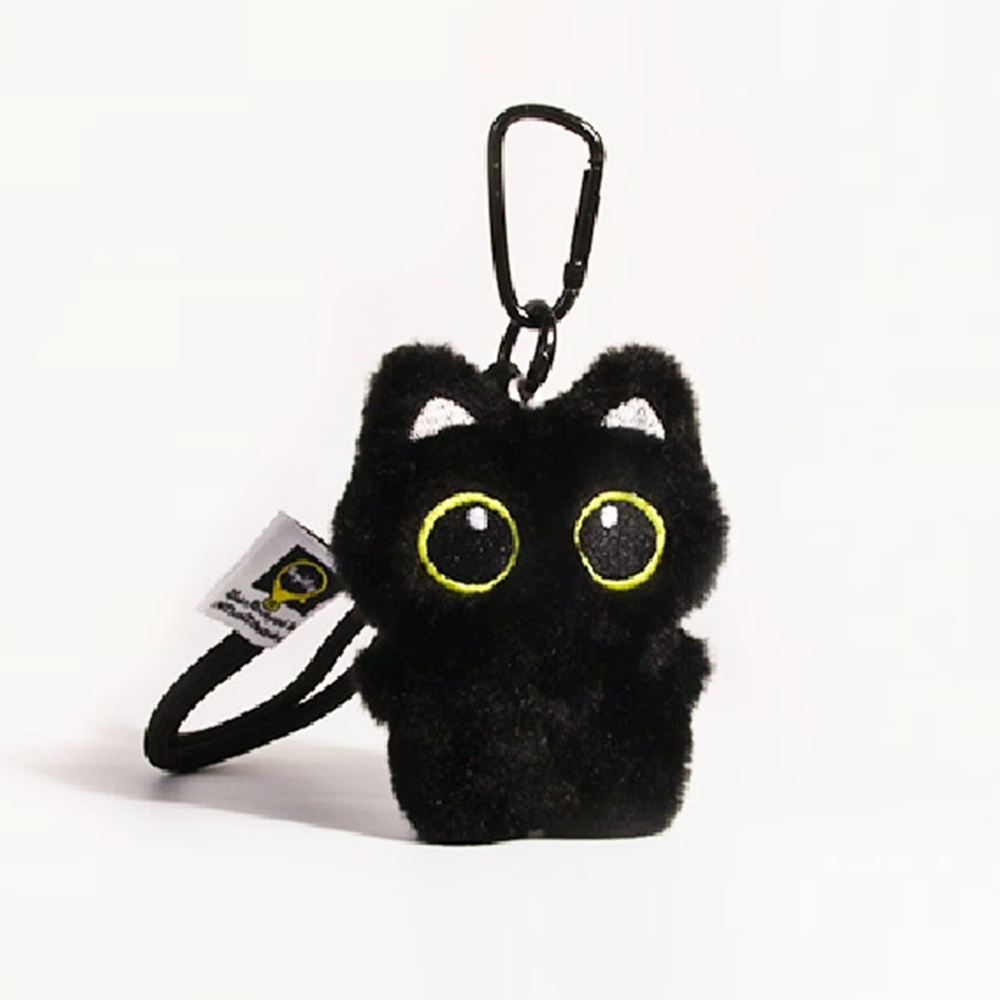Big-Eyed Cat Bag Charm