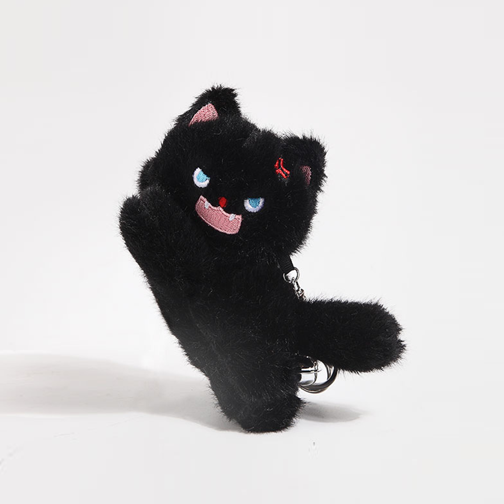 Big-Eyed Cat Bag Charm