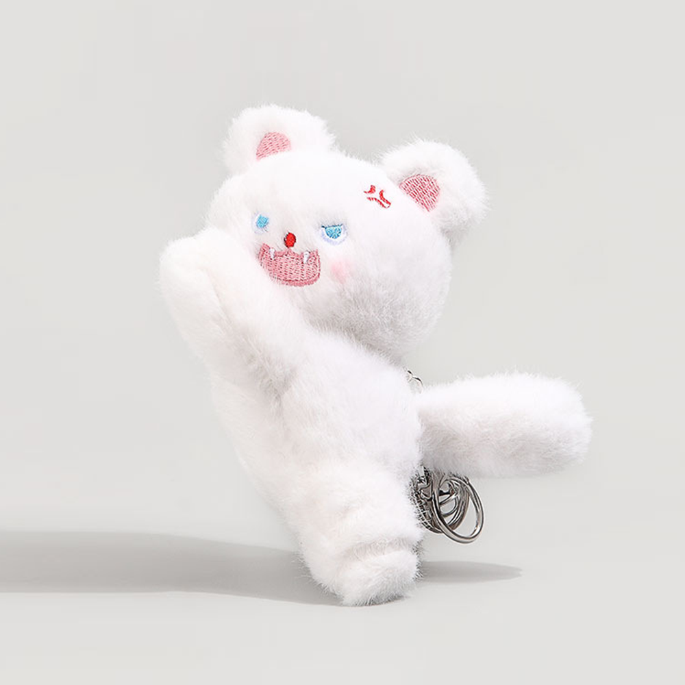 Big-Eyed Cat Bag Charm