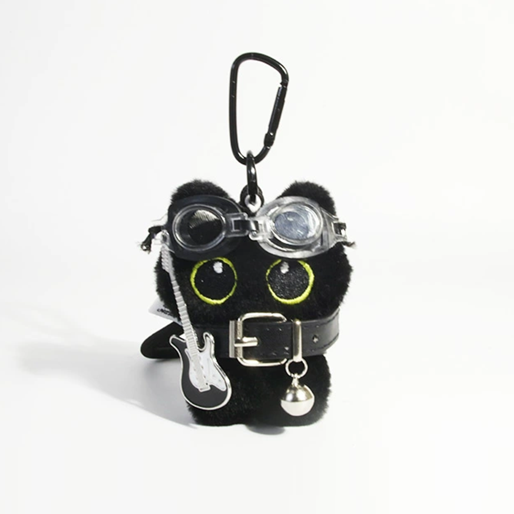 Big-Eyed Cat Bag Charm