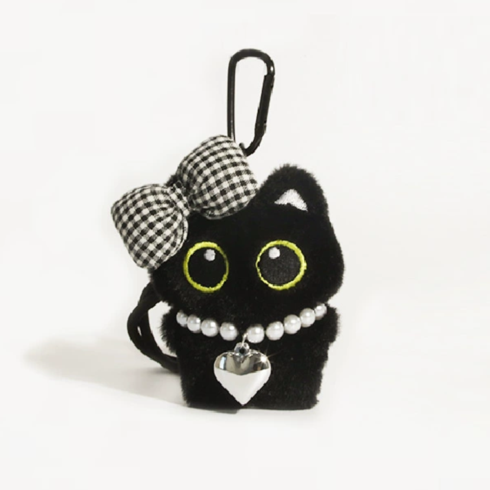 Big-Eyed Cat Bag Charm