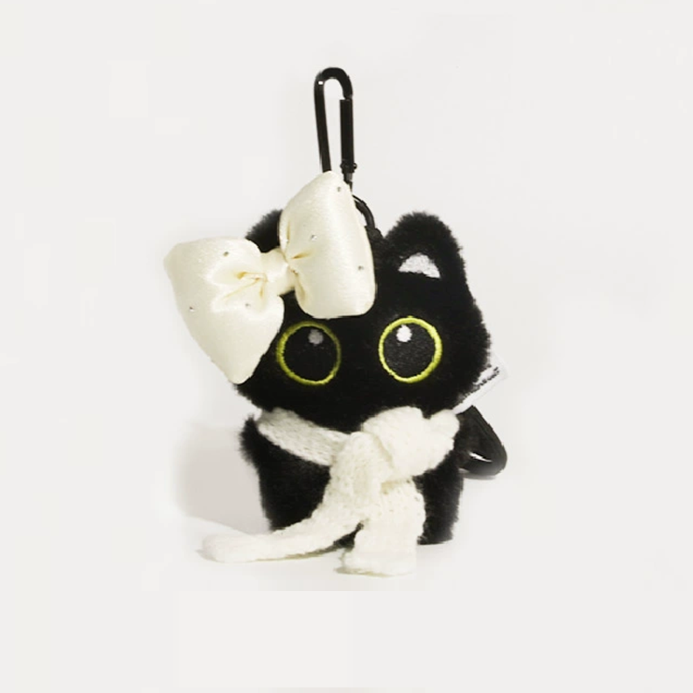 Big-Eyed Cat Bag Charm