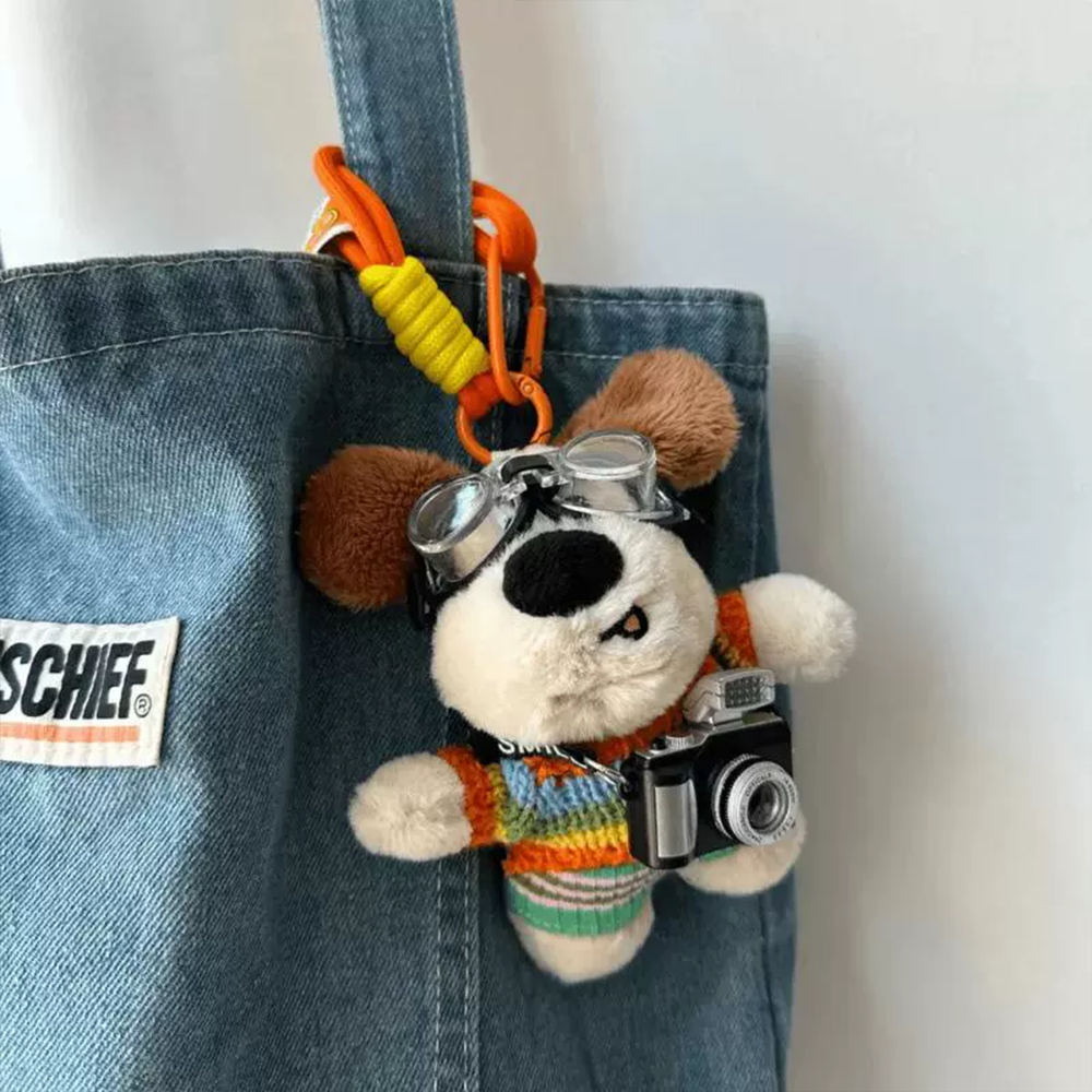 Camera Pup Bag Charm
