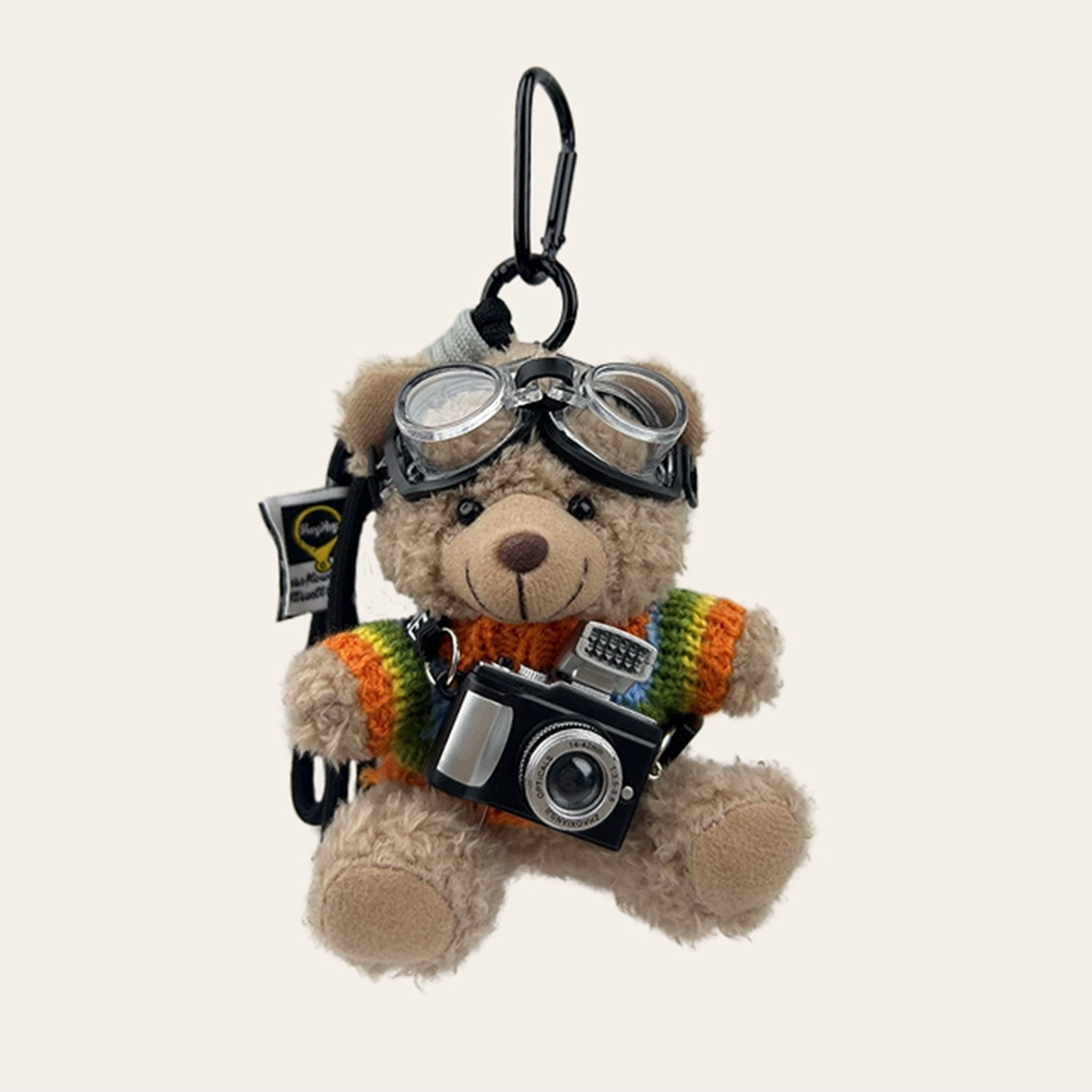Camera Pup Bag Charm