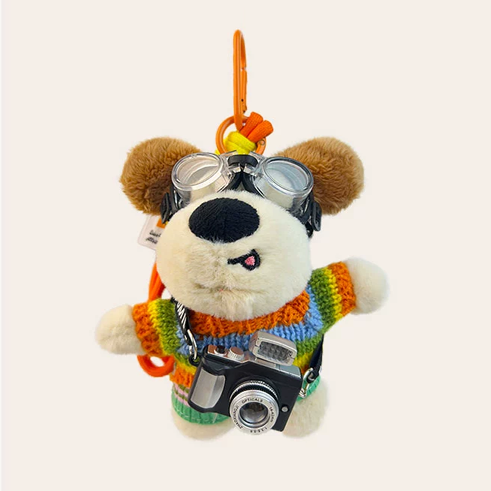 Camera Pup Bag Charm