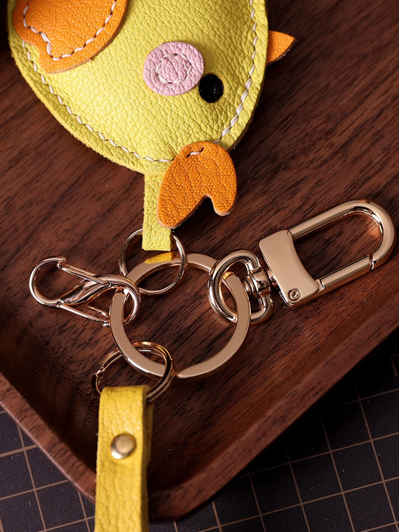 Handmade Rooster Zodiac Bag Charm