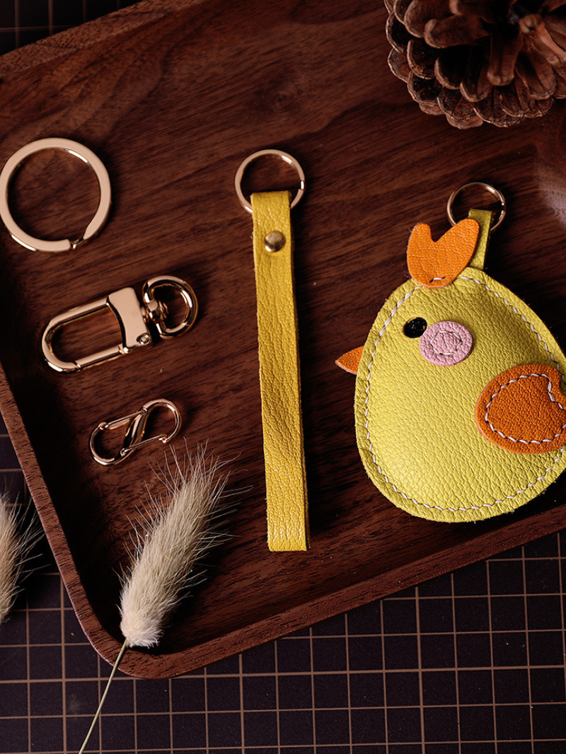 Handmade Rooster Zodiac Bag Charm