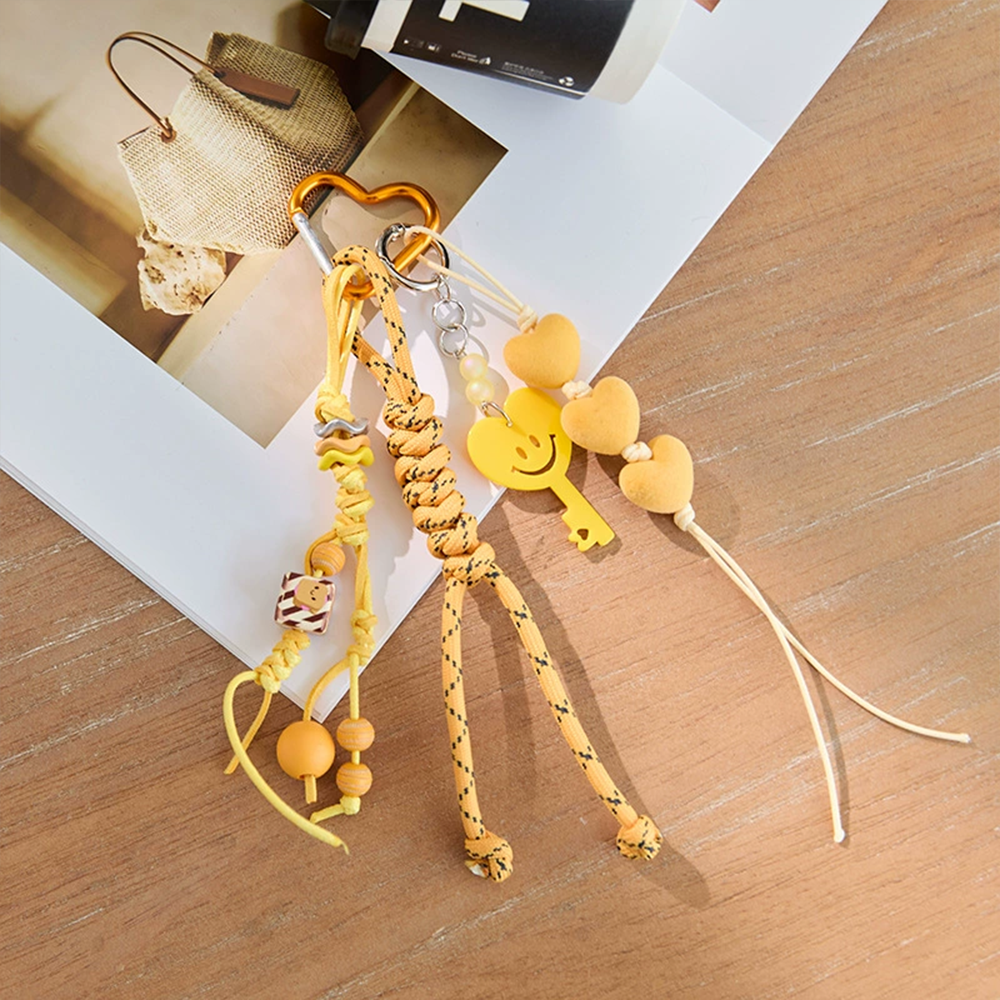 Colorful Beads Knot Bag Charm