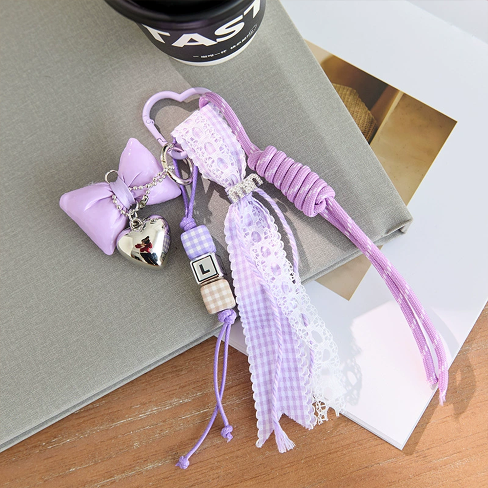 Colorful Beads Knot Bag Charm