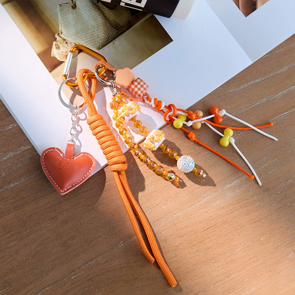 Colorful Beads Knot Bag Charm