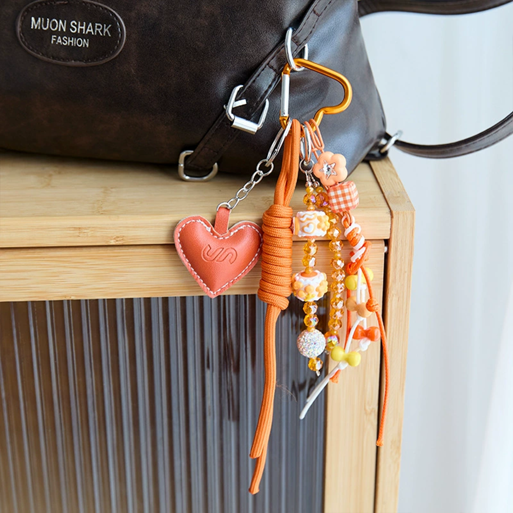 Colorful Beads Knot Bag Charm