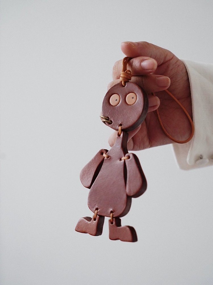 Handmade Puppet Robot Bag Charm