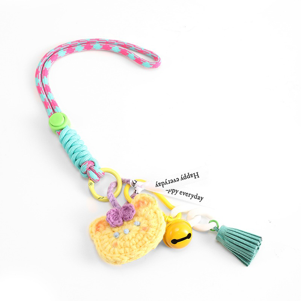 Happy Face Bag Charm