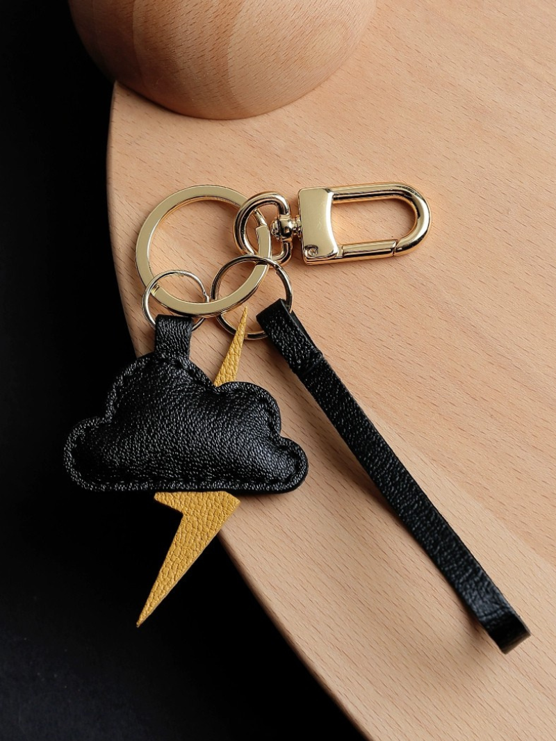Handmade Thunder Cloud Bag Charm