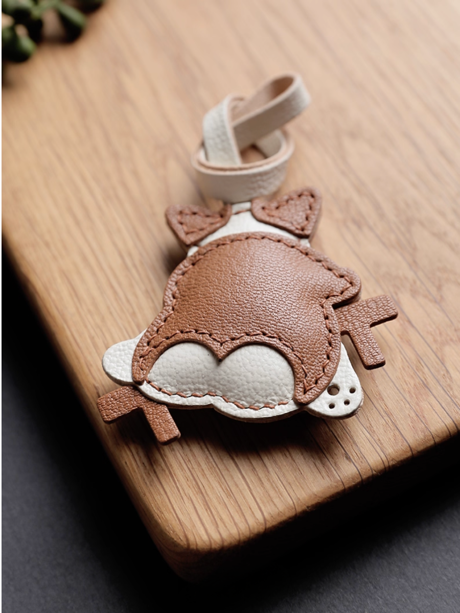 Handmade Corgi Butt Bag Charm