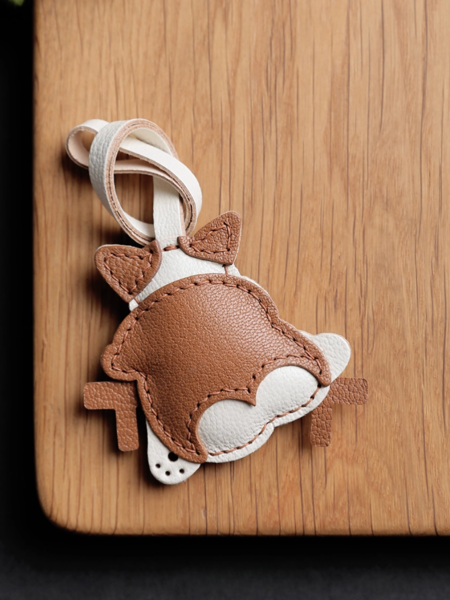 Handmade Corgi Butt Bag Charm