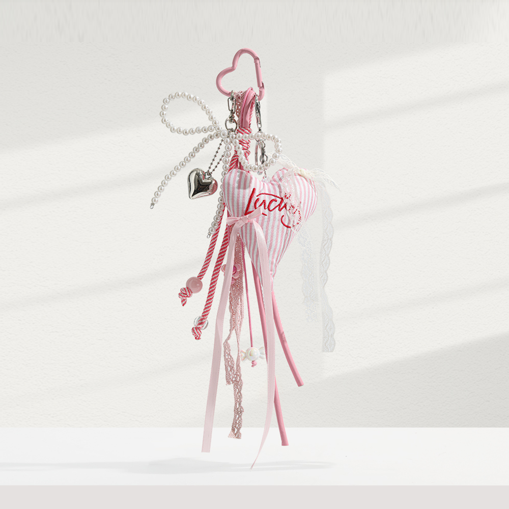 Lucky Doll Pearl Bag Charm
