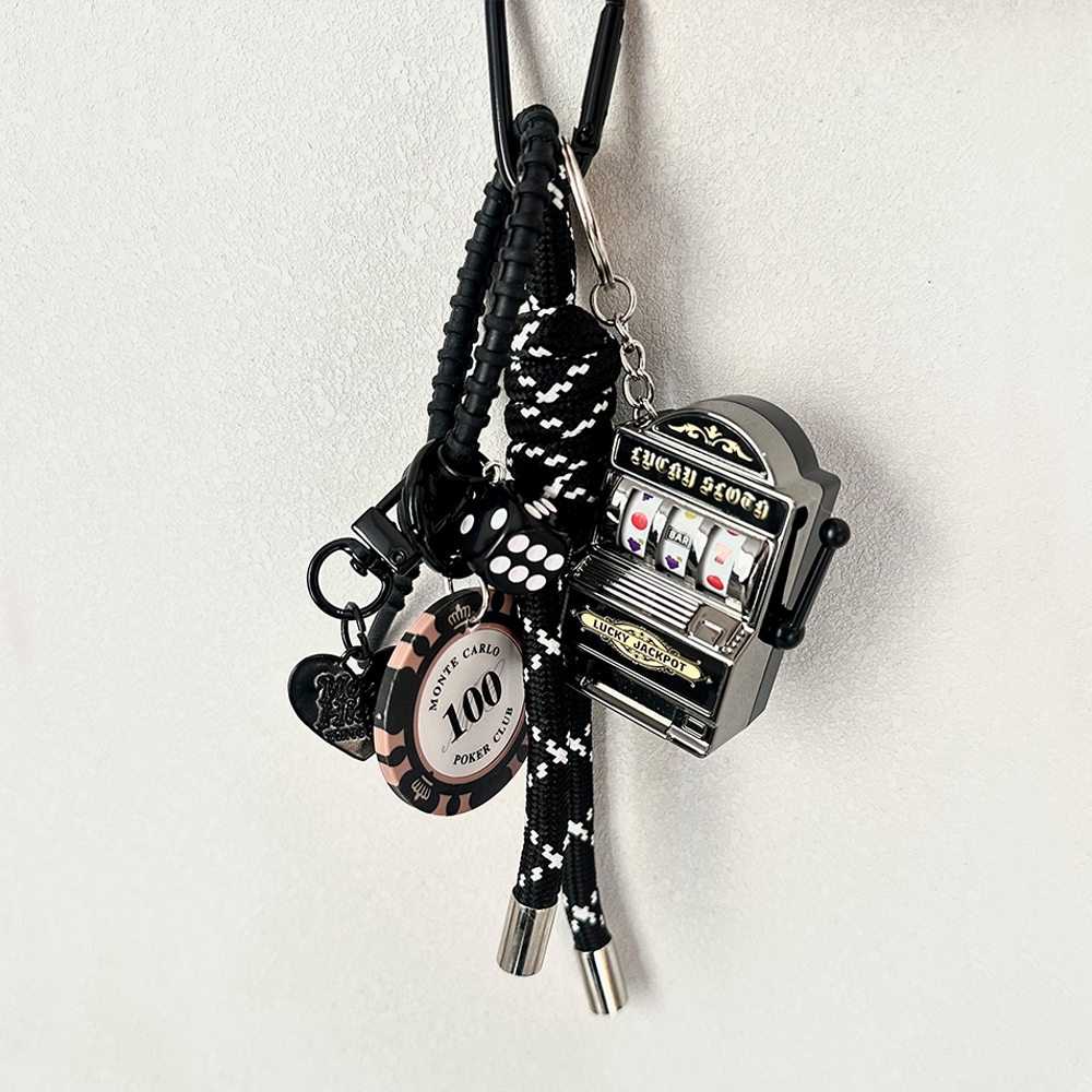 Lucky Vegas Bag Charm