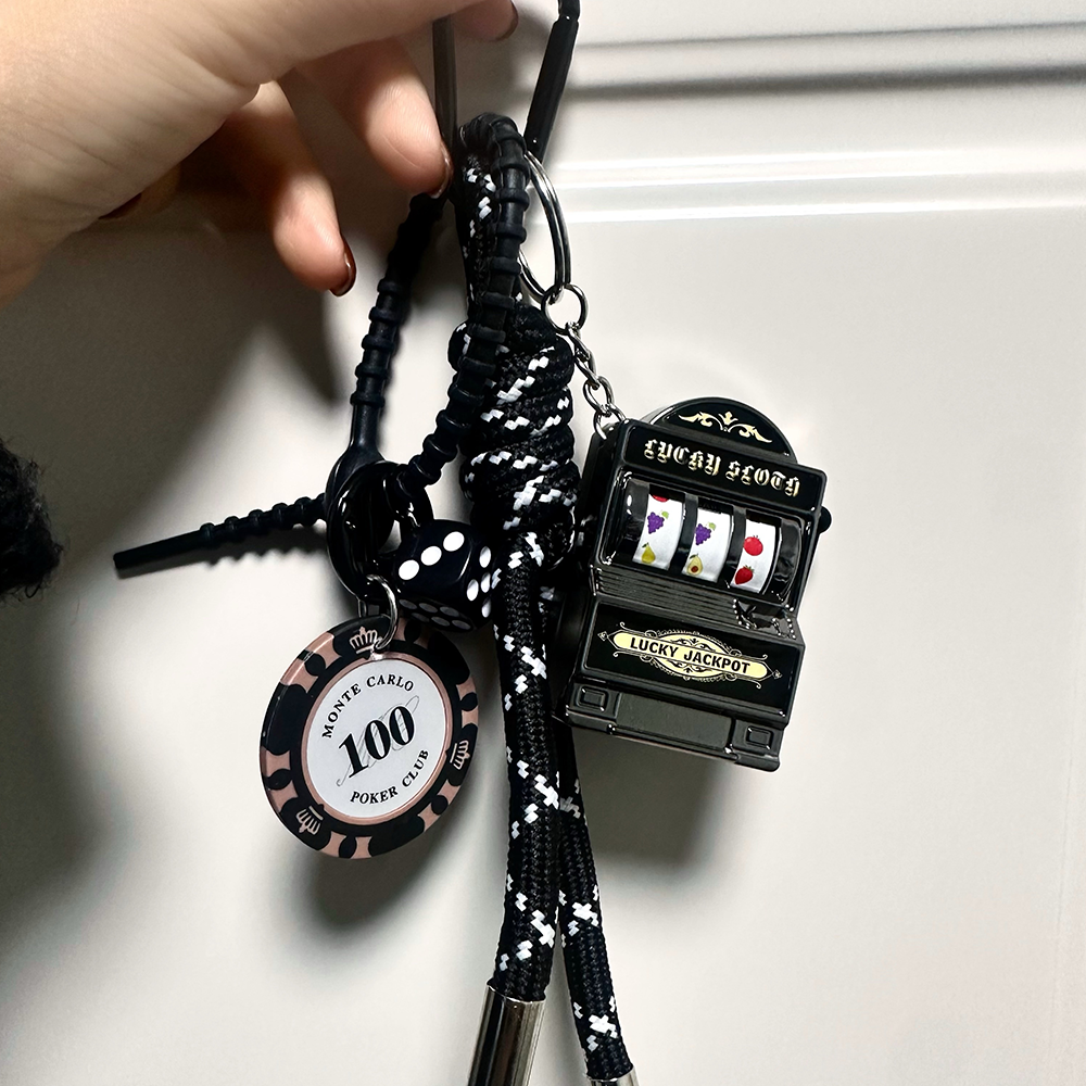 Lucky Vegas Bag Charm