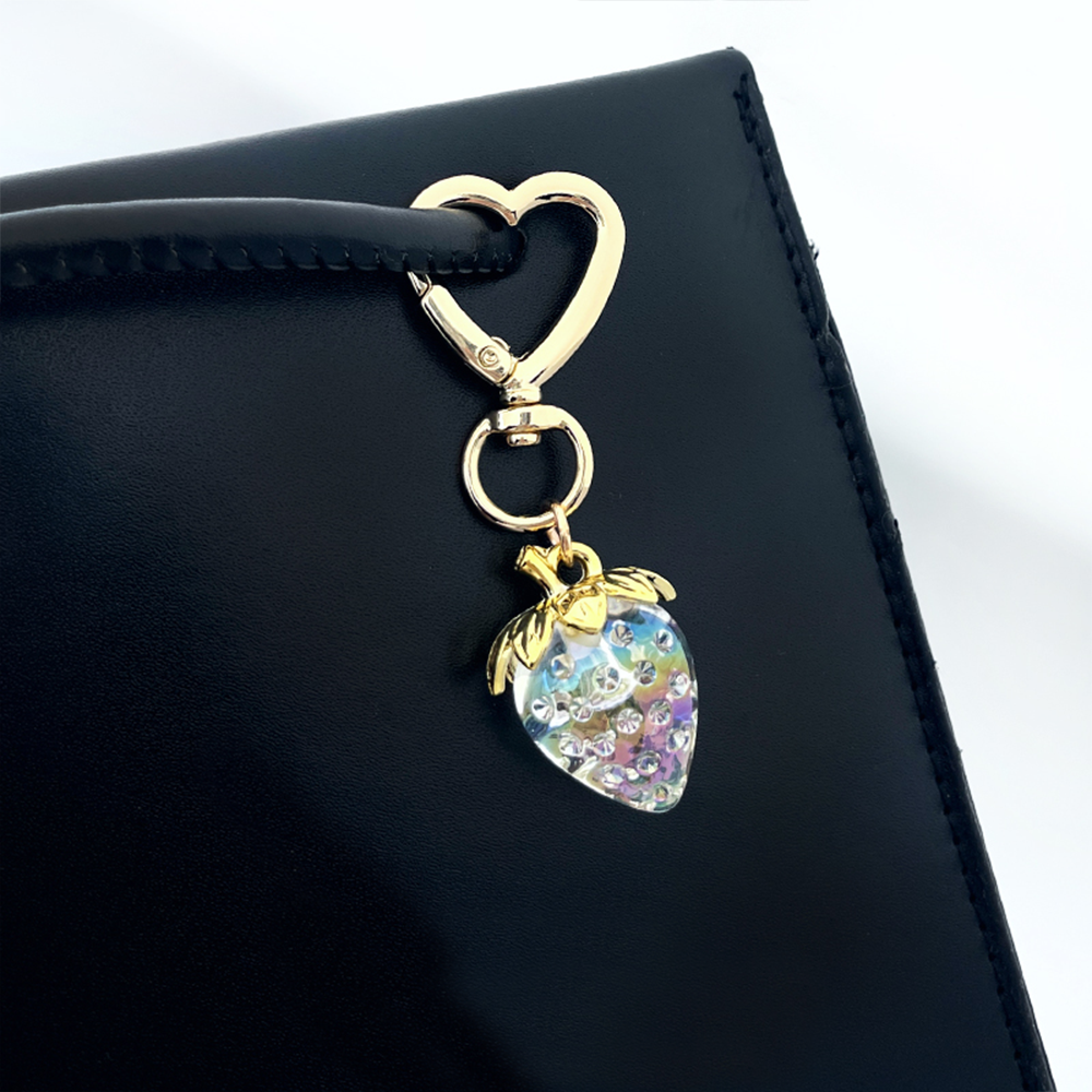 Metal Cherry Bag Charm