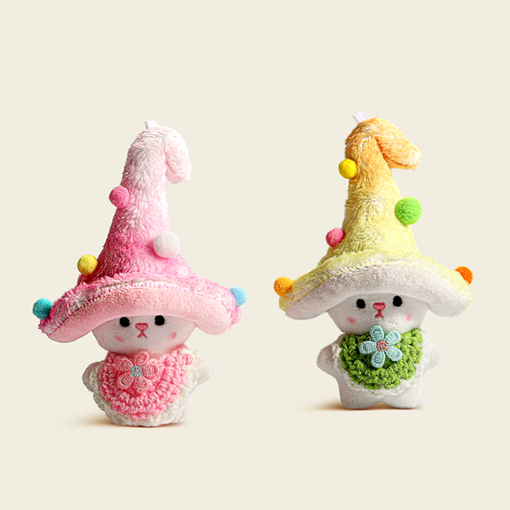 Mushroom Folk Bag Charm