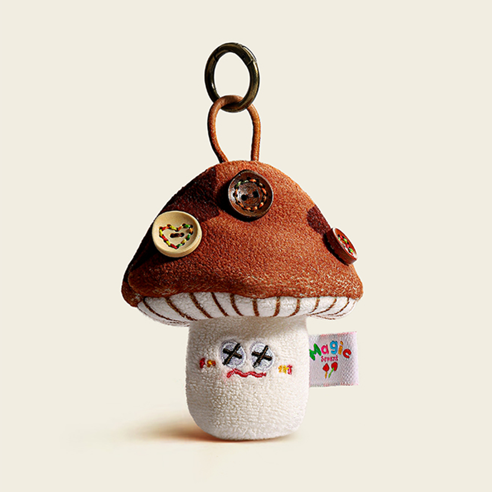 Mushroom Folk Bag Charm