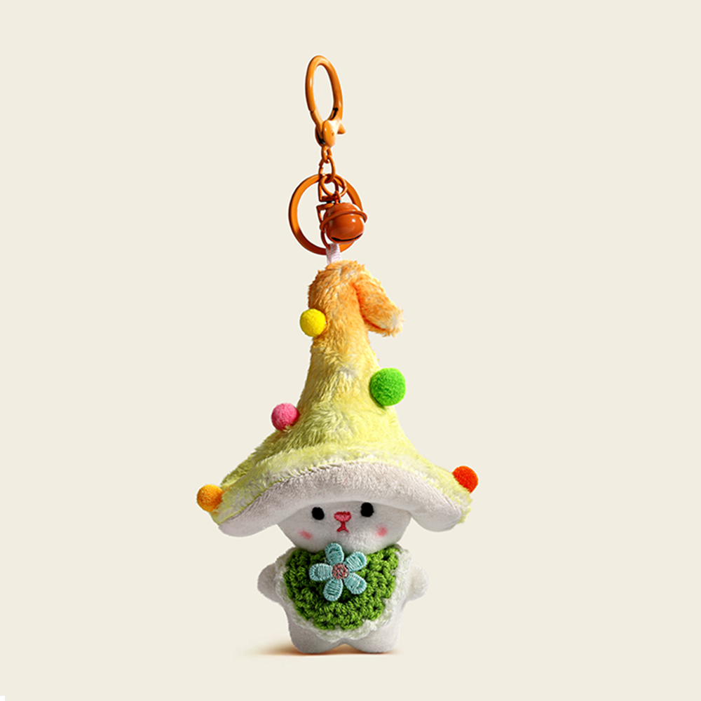 Mushroom Folk Bag Charm