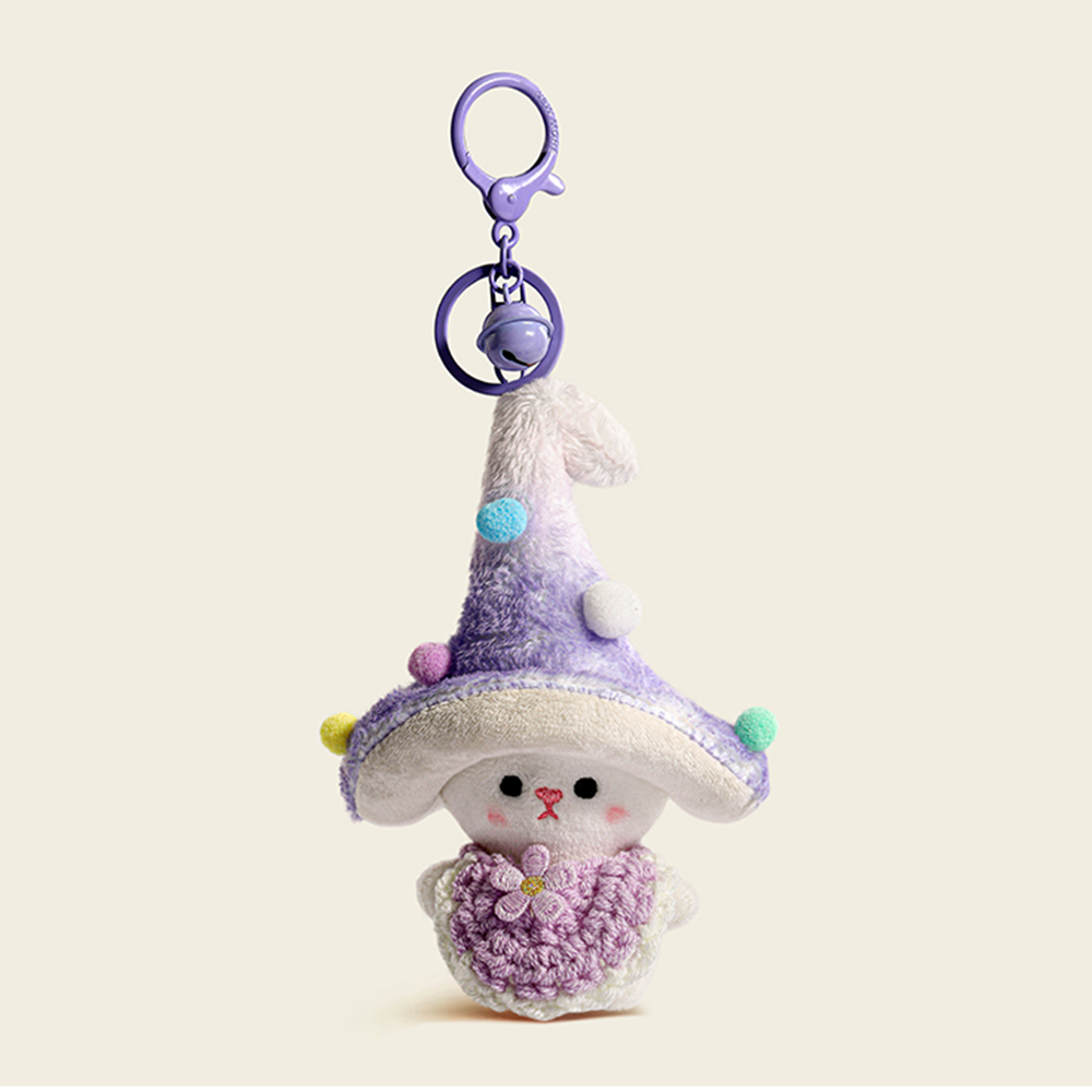 Mushroom Folk Bag Charm