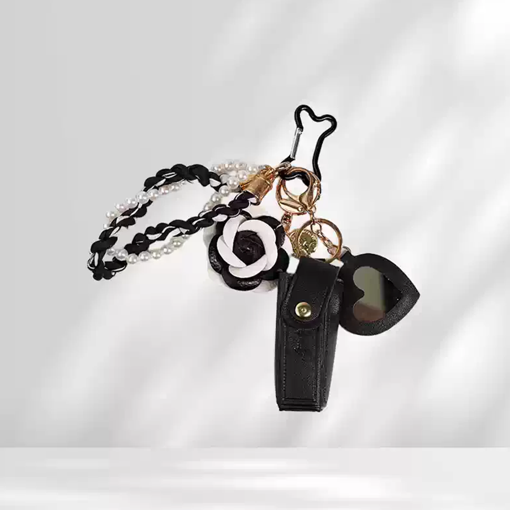 Pearl Bow Bag Charm