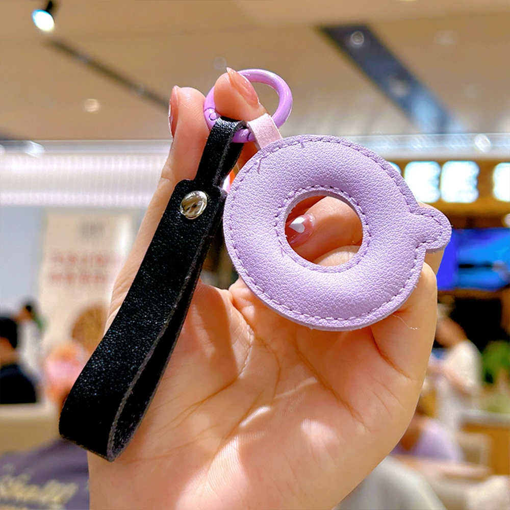 Personalized Leather Letter Bag Charm