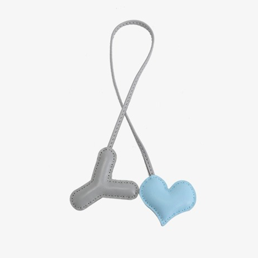 Personalized Pink Letter Bag Charm