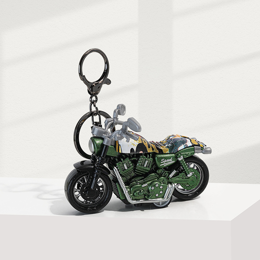Retro Chopper Bag Charm
