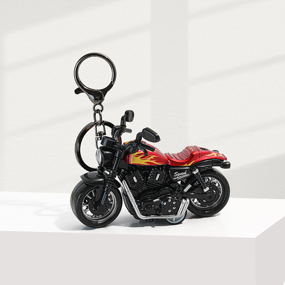 Retro Chopper Bag Charm