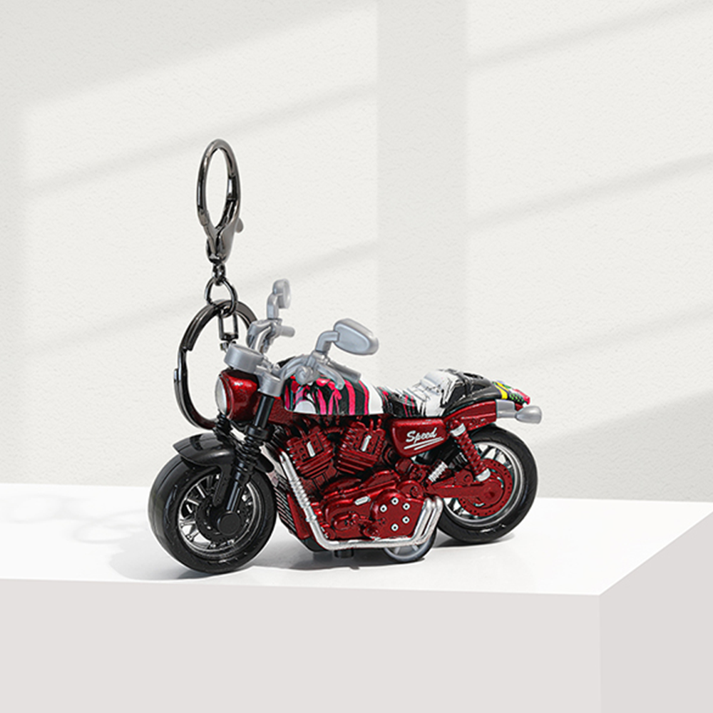 Retro Chopper Bag Charm
