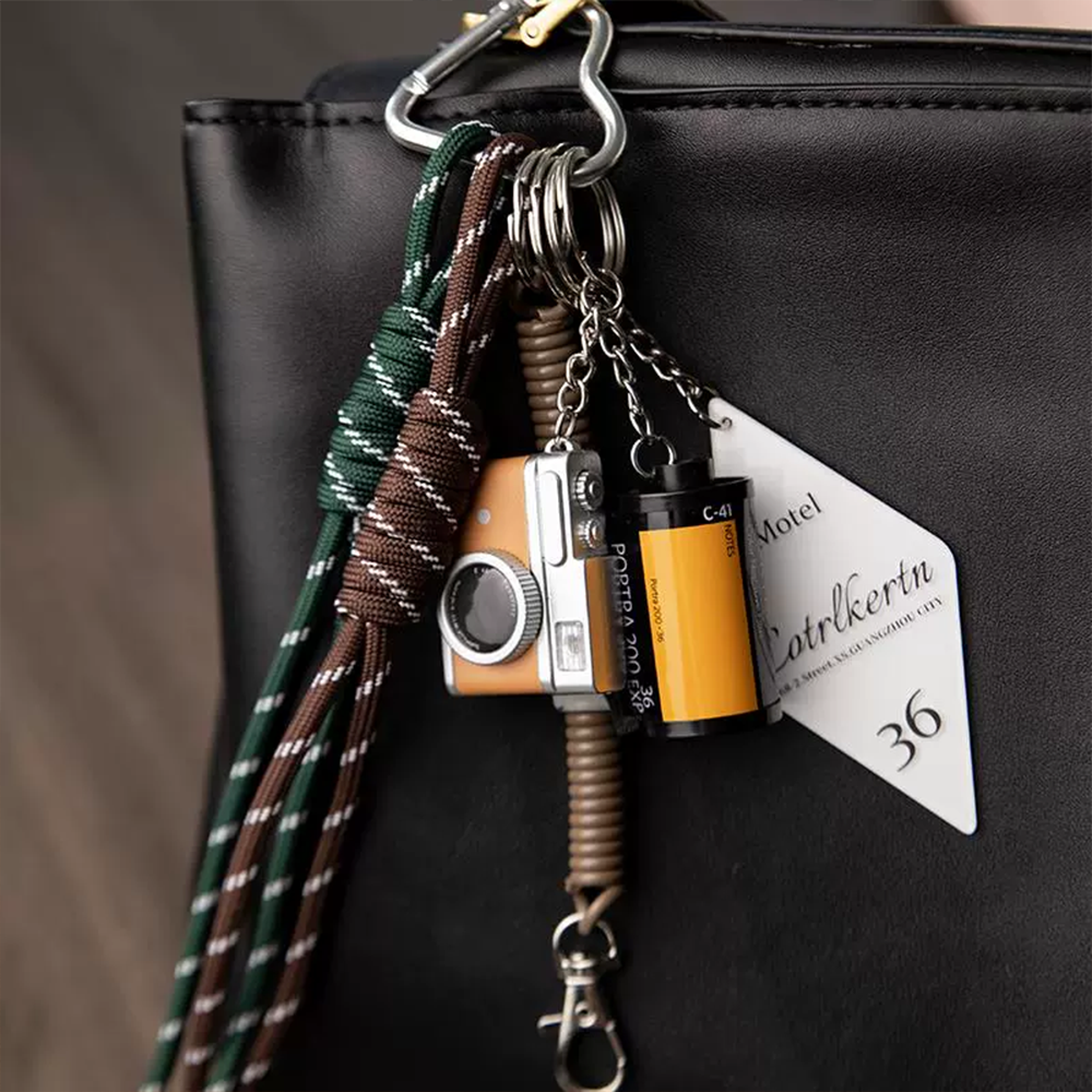 Retro Film Camera Bag Charm
