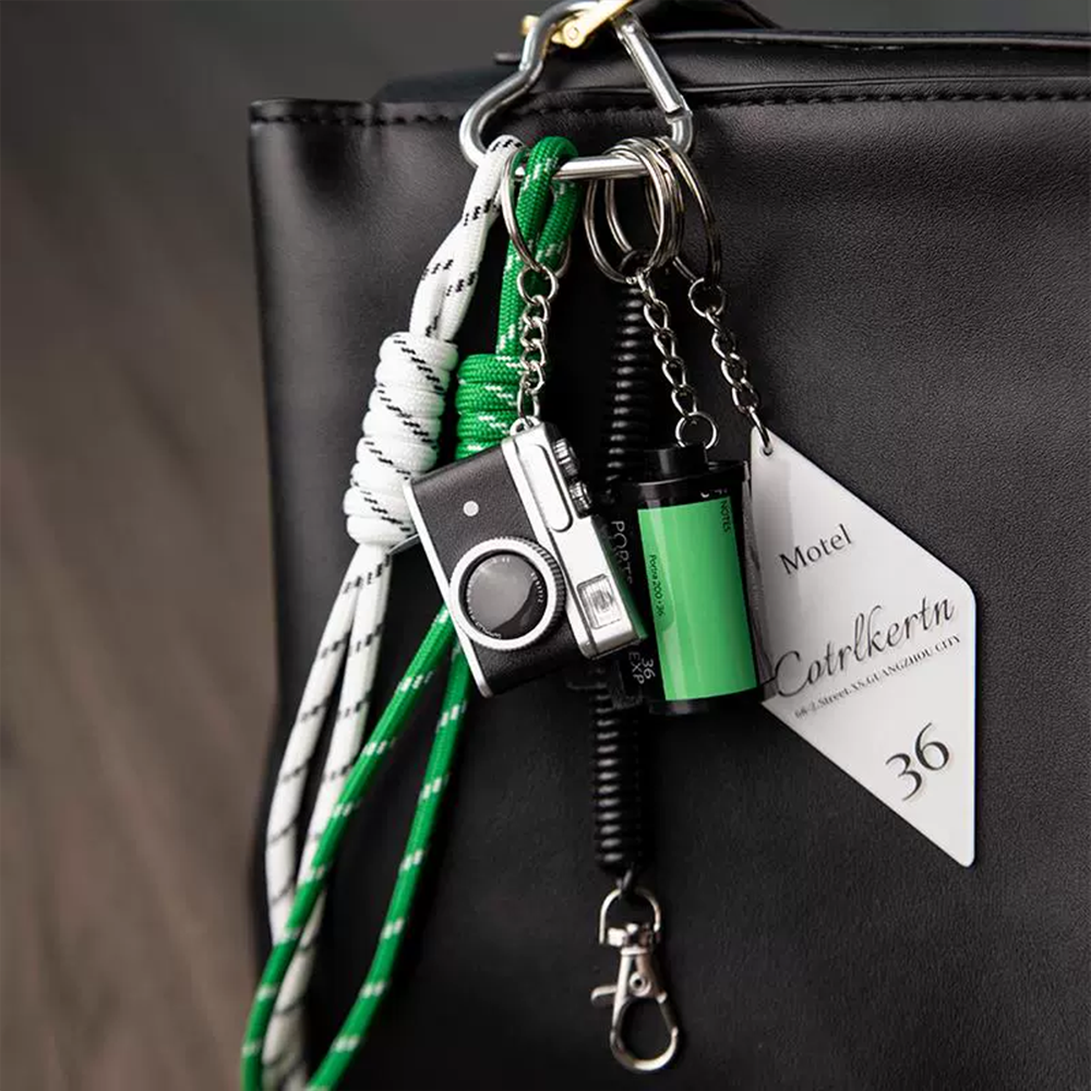 Retro Film Camera Bag Charm