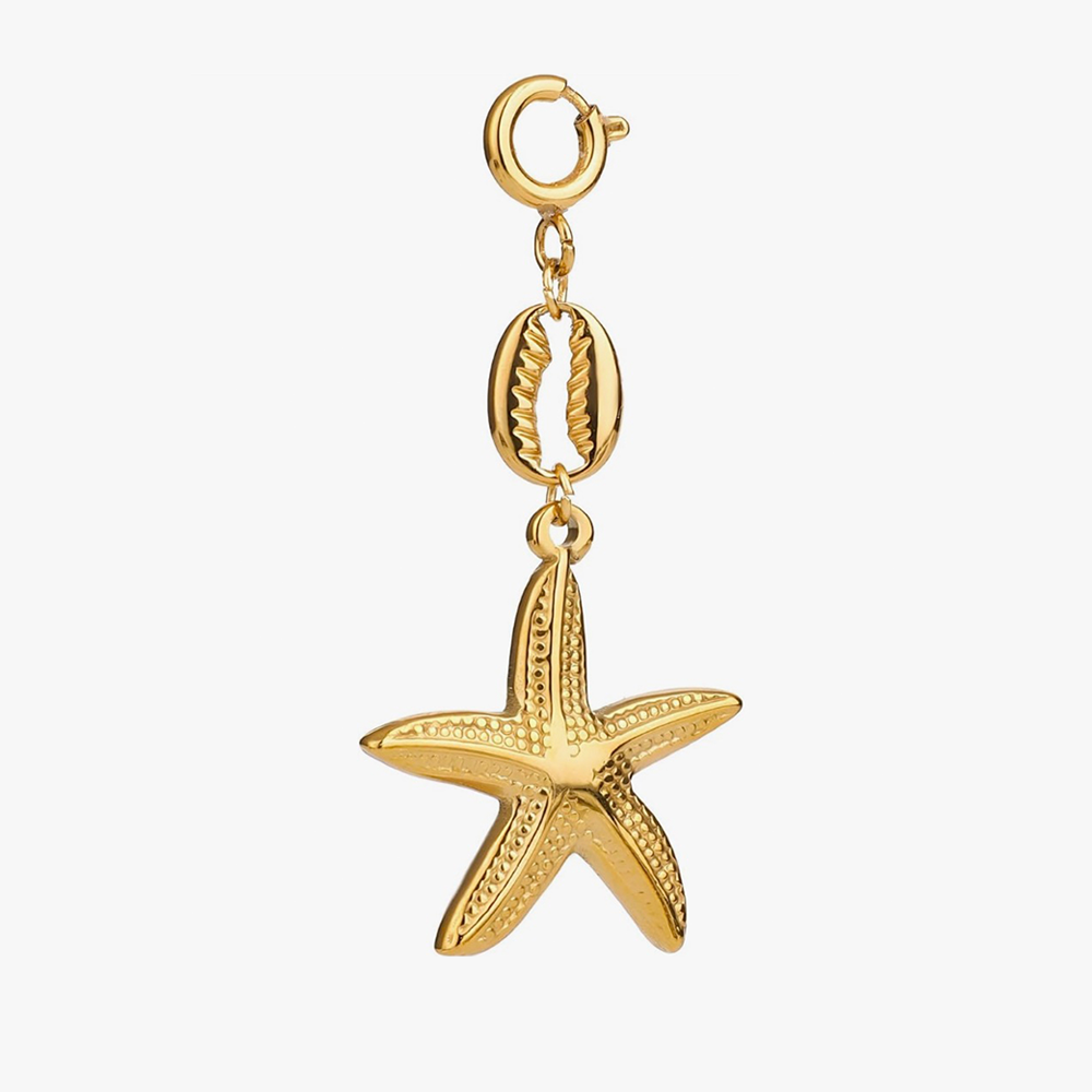 Shell Beach Bag Charm