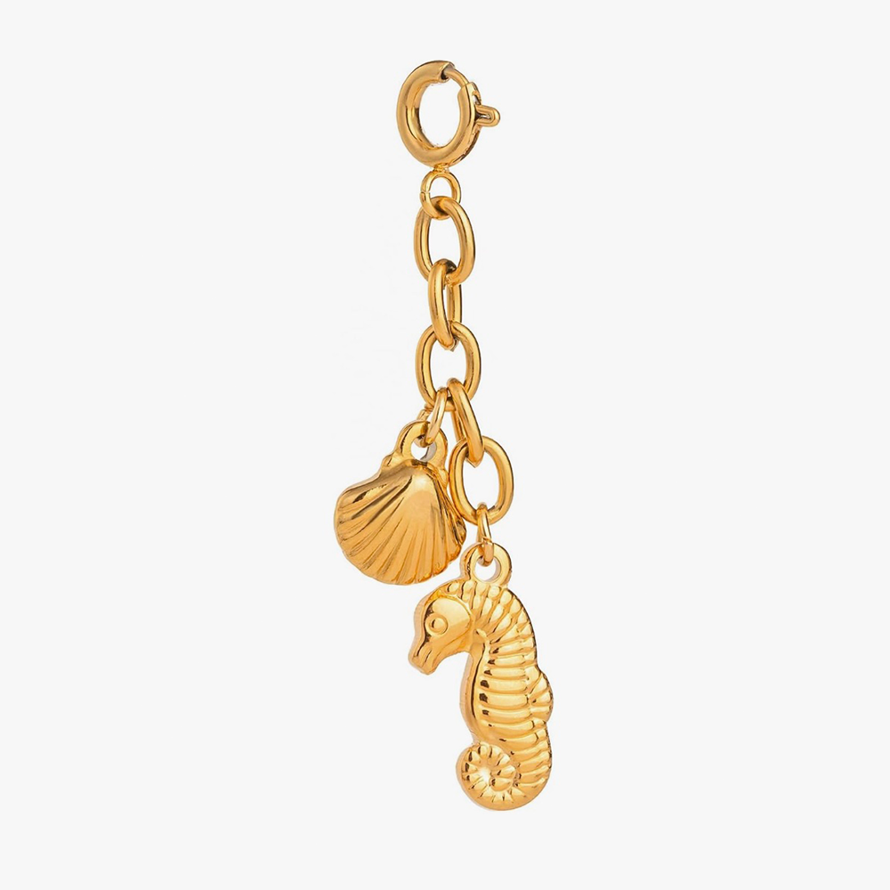 Shell Beach Bag Charm