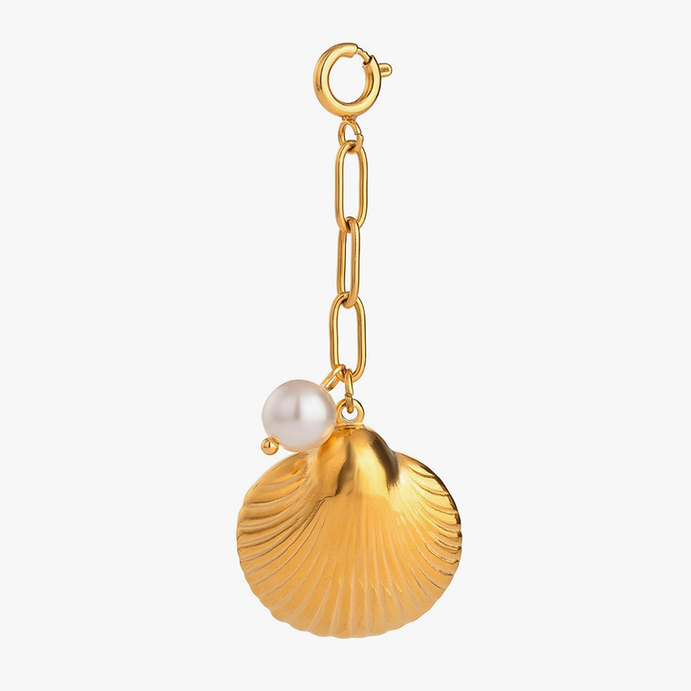 Shell Beach Bag Charm
