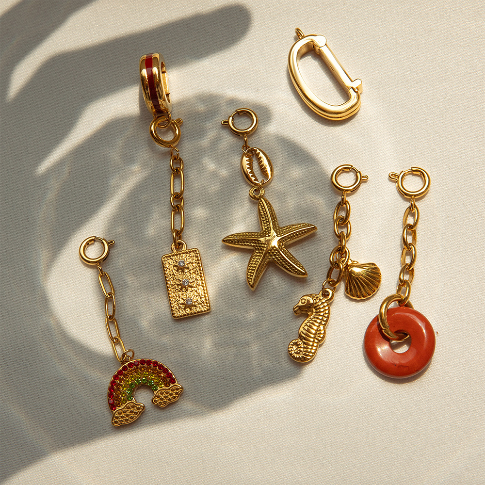 Shell Beach Bag Charm