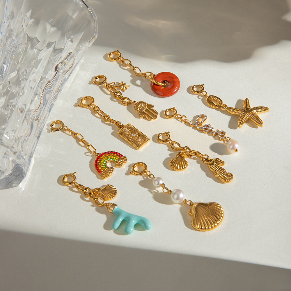 Shell Beach Bag Charm