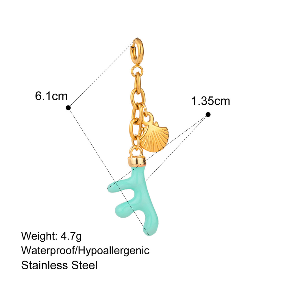 Shell Beach Bag Charm