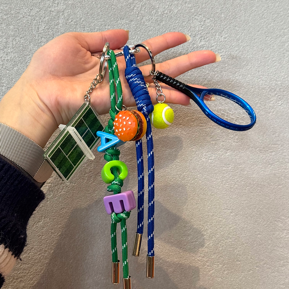 Tennis Spirit Bag Charm