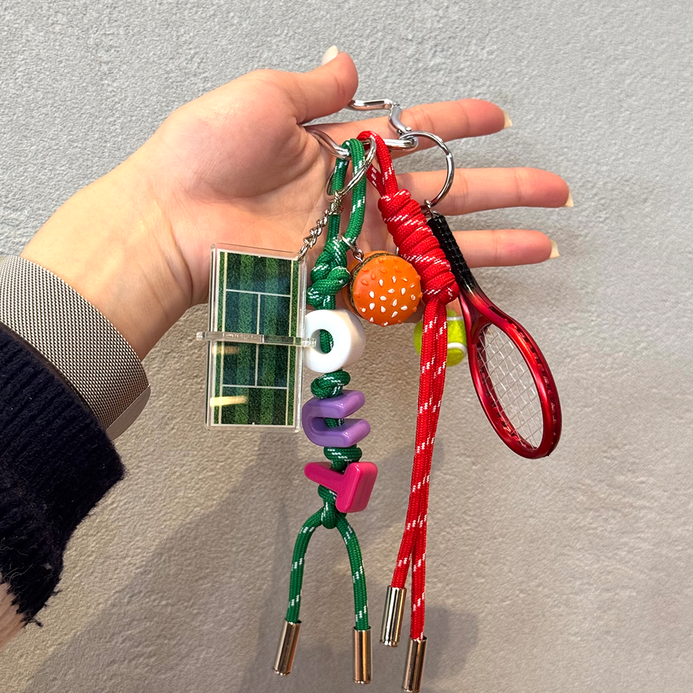 Tennis Spirit Bag Charm