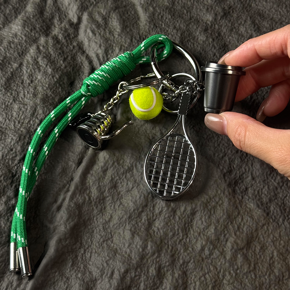 Tennis Spirit Bag Charm
