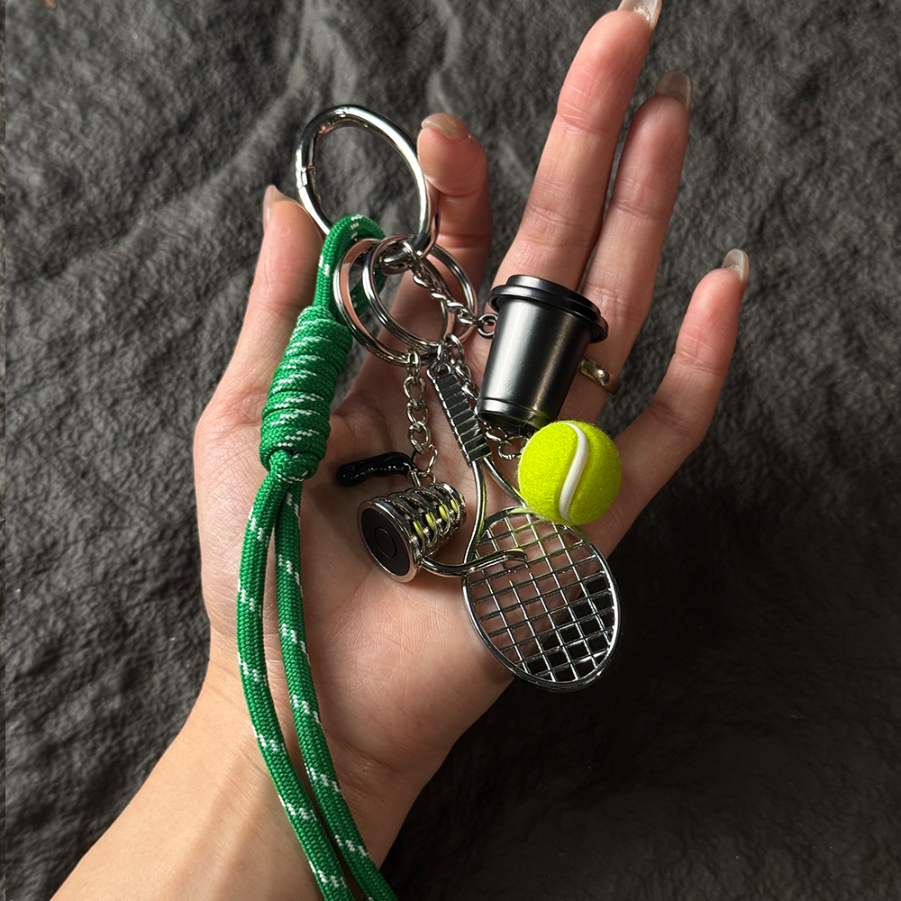 Tennis Spirit Bag Charm